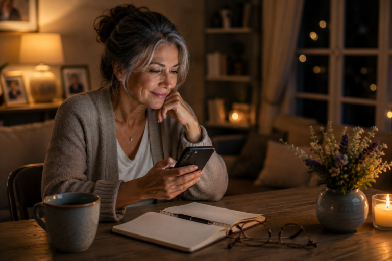 El arte de conversar: cómo escribir mensajes que generen conexión real después de los 50