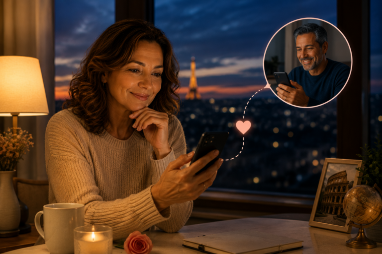 Cuando la distancia no es un obstáculo: relaciones que nacen en una aplicación de citas