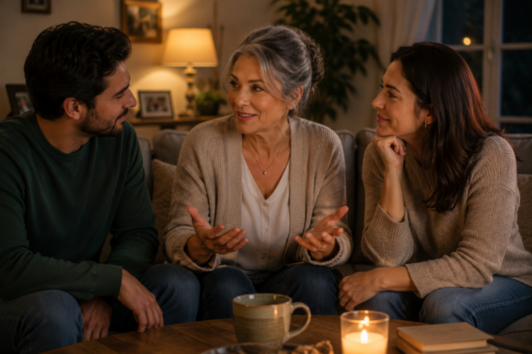 Hablar en familia: cómo contarles a tus hijos que estás usando una aplicación de citas