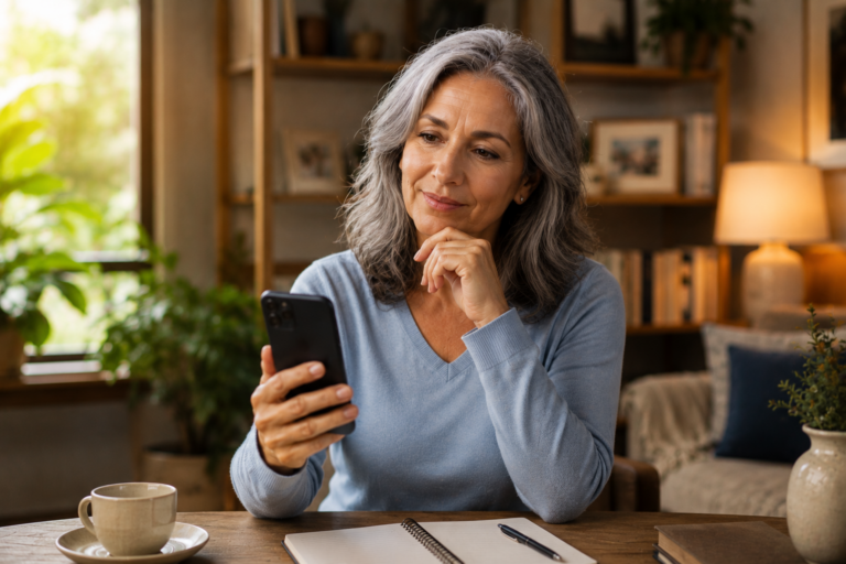 ¿Cuál elegir? Guía para encontrar la aplicación de citas ideal después de los 50